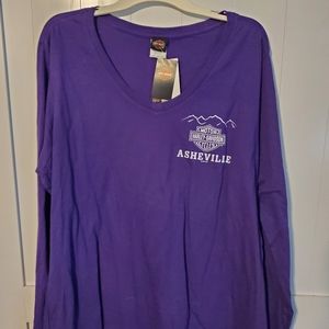 L/S Womens Harley-Davidson Top - XXL